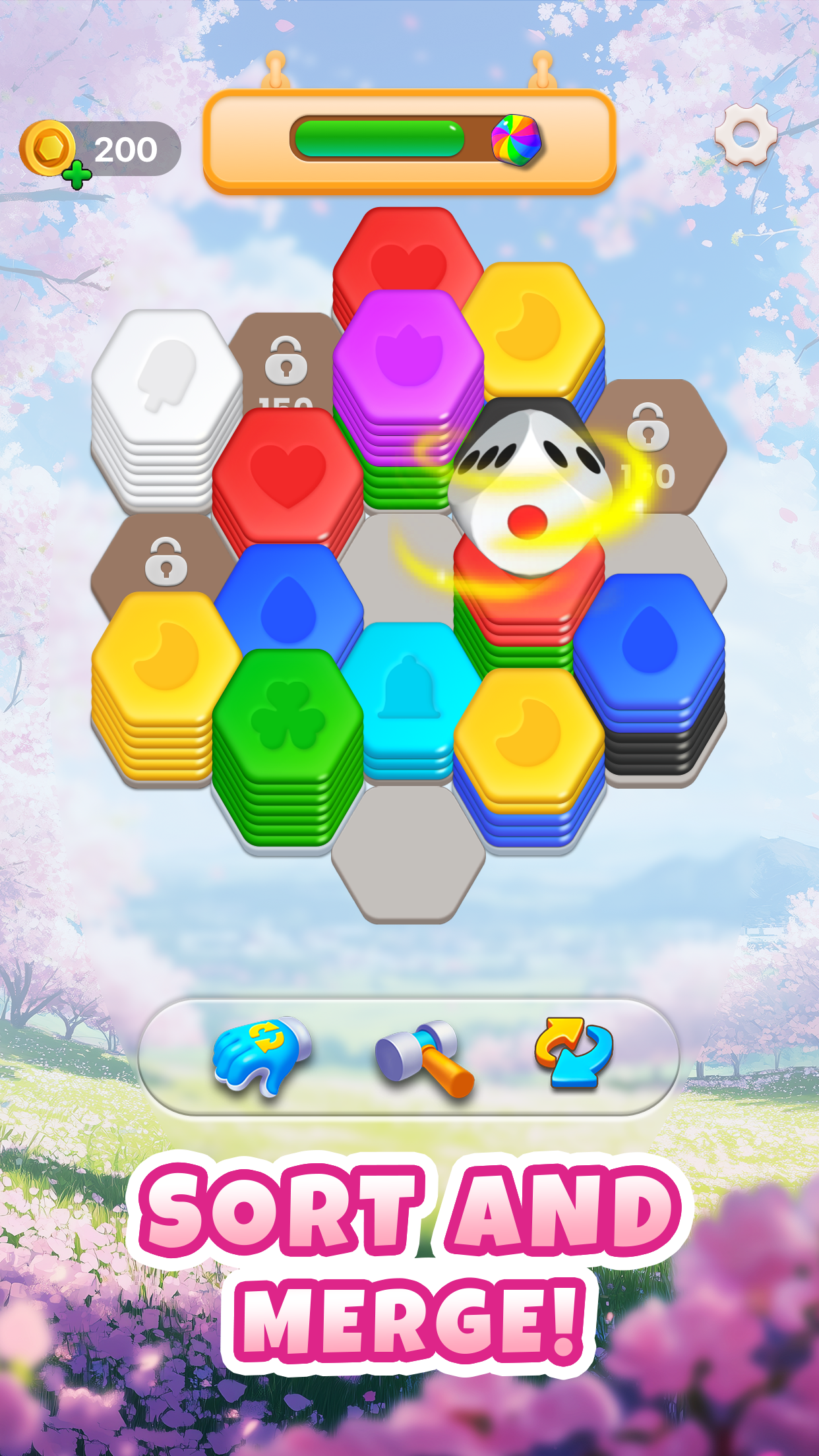 اسکرین شات 6 بازی Dream Hex®: ASMR 3D Merge Game