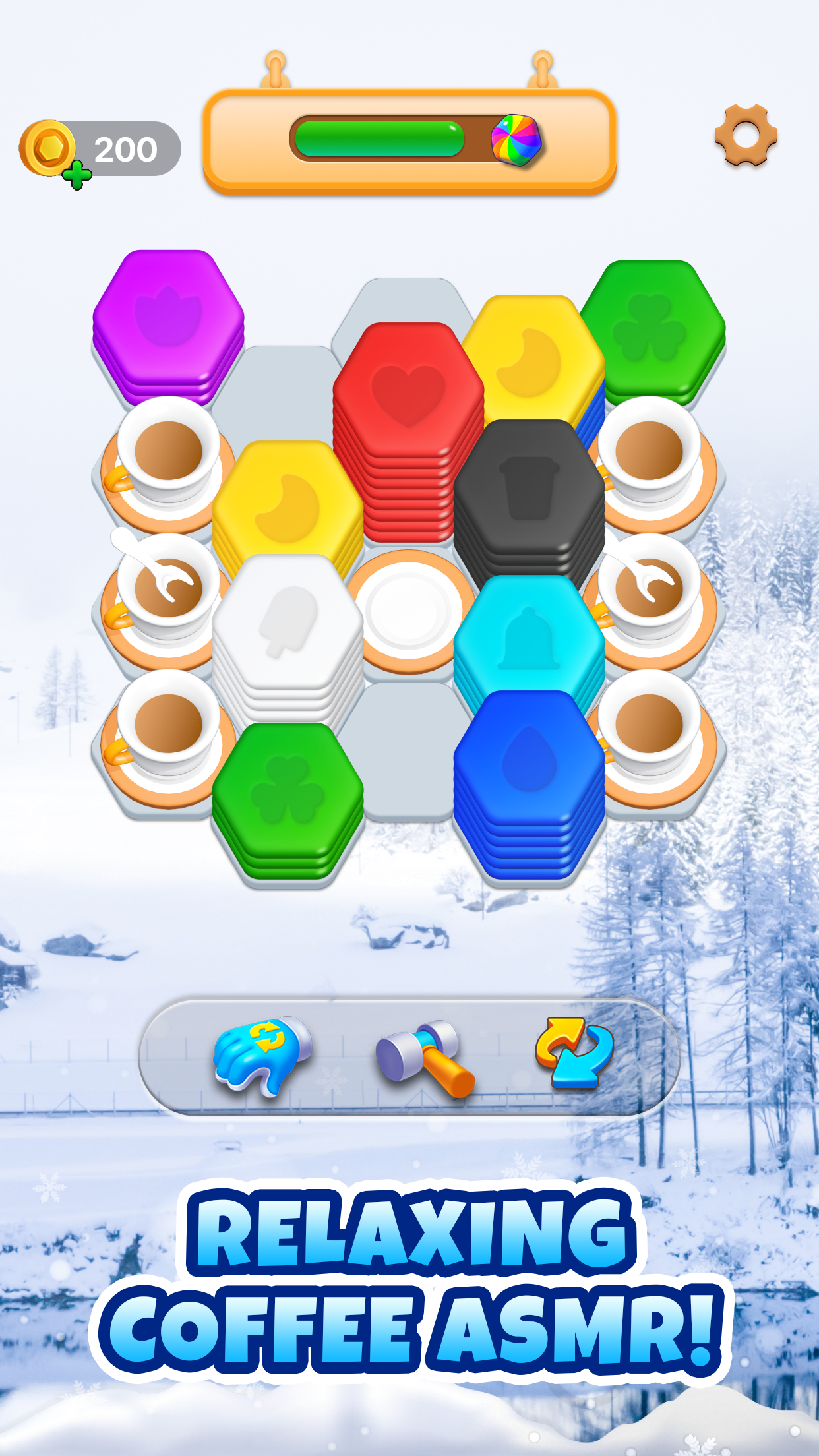 اسکرین شات 5 بازی Dream Hex®: ASMR 3D Merge Game