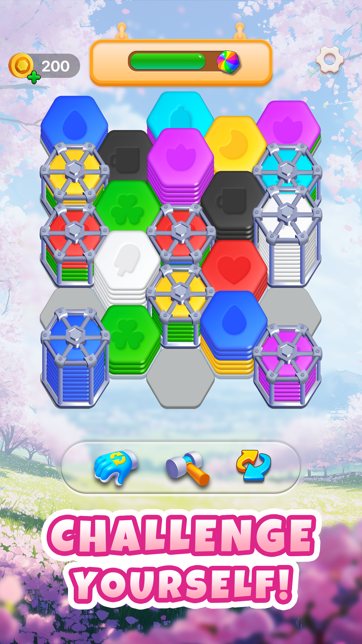 اسکرین شات 5 بازی Dream Hex®: ASMR 3D Merge Game