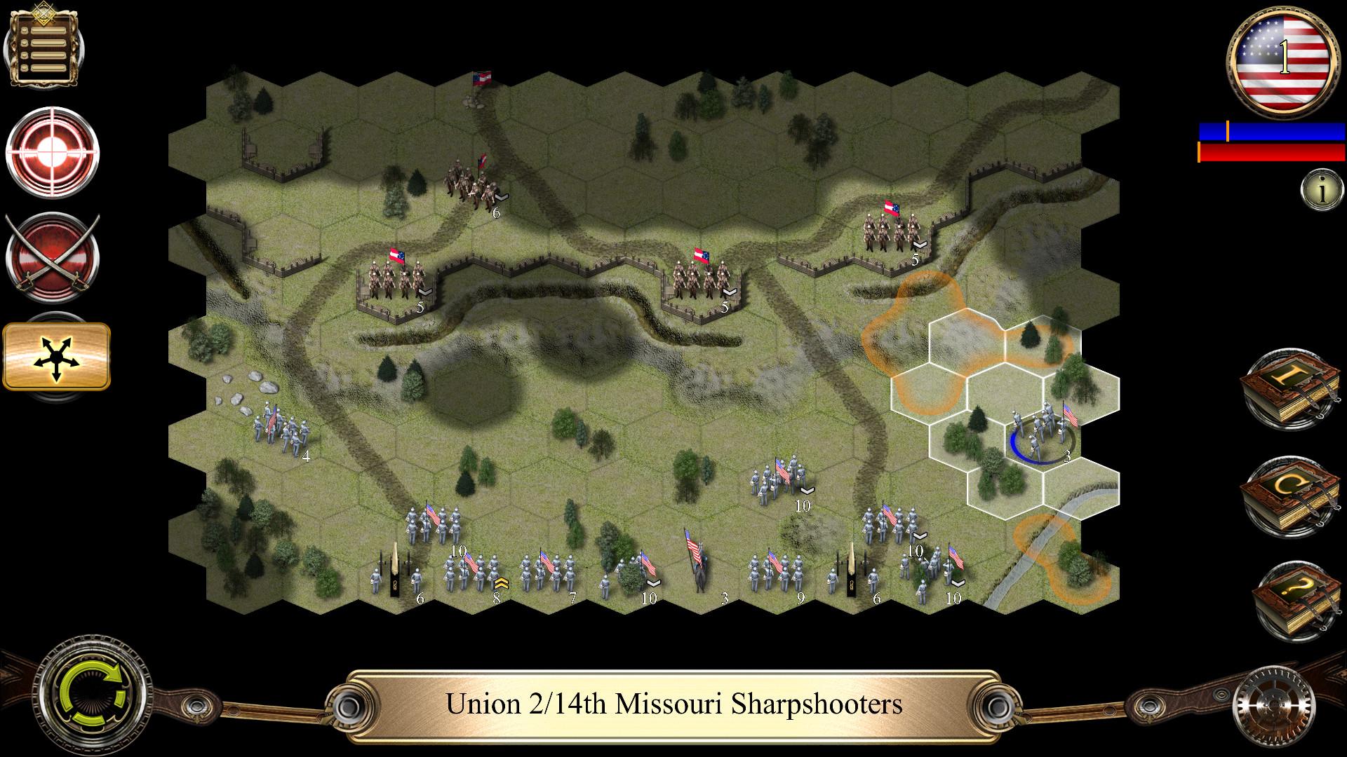 اسکرین شات 2 بازی Civil War: 1862
