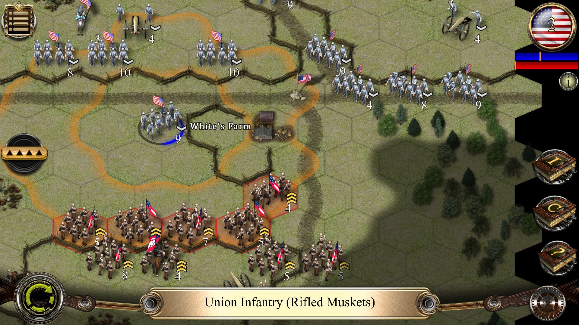 اسکرین شات 4 بازی Civil War: 1862