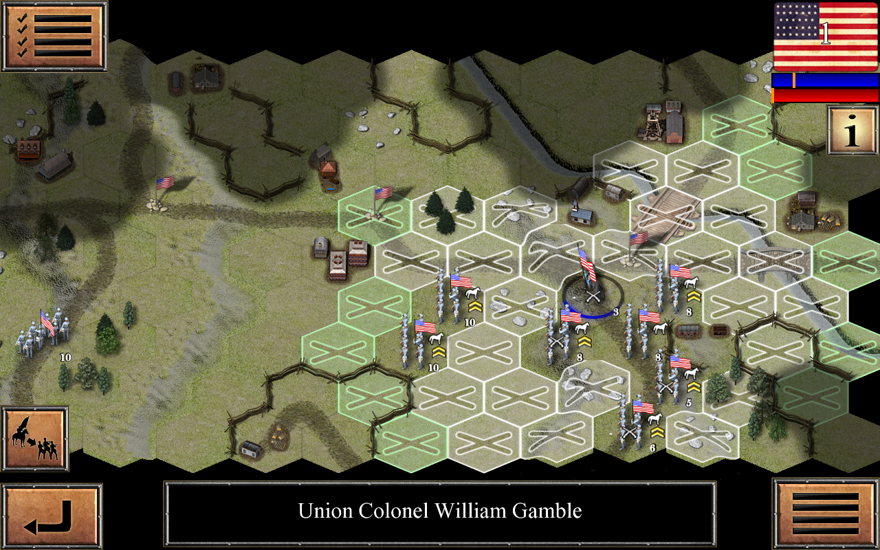 اسکرین شات 4 بازی Civil War: 1863