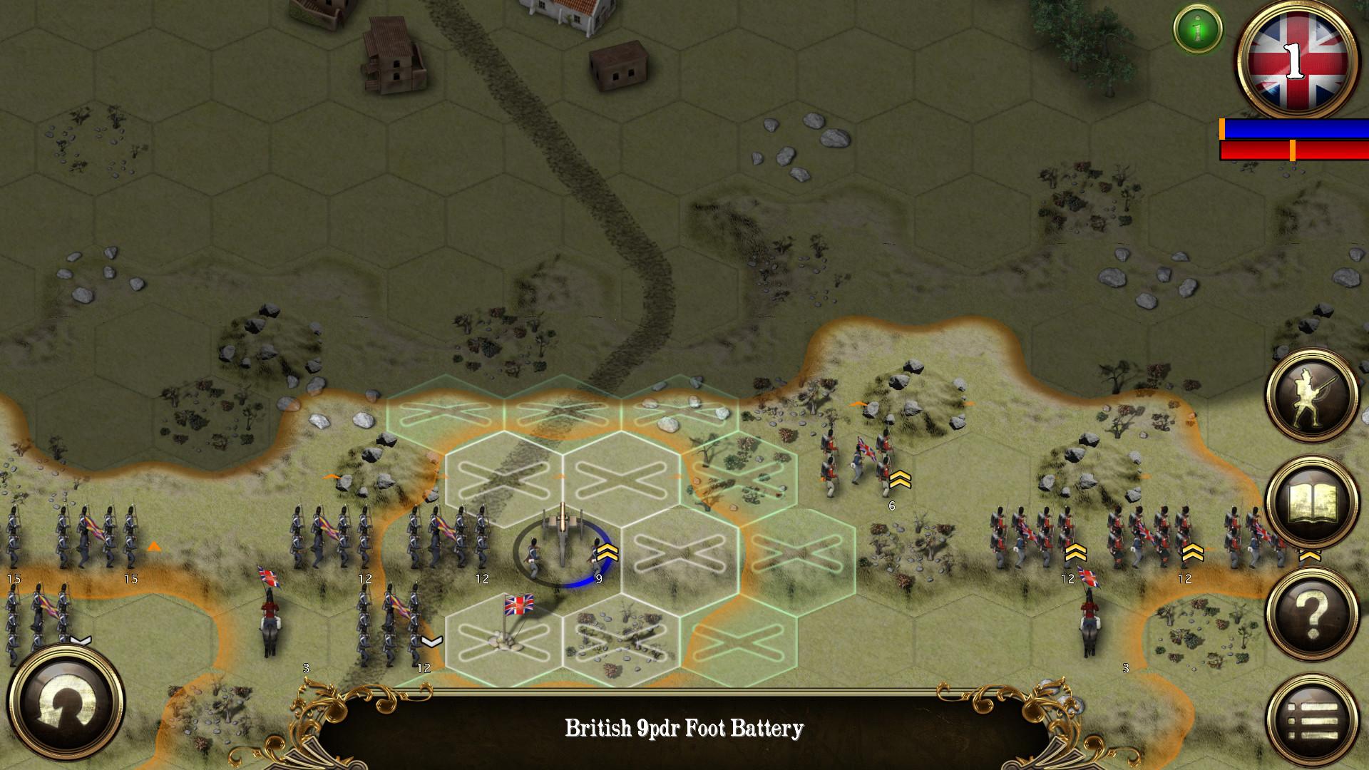 اسکرین شات 5 بازی Peninsular War Battles