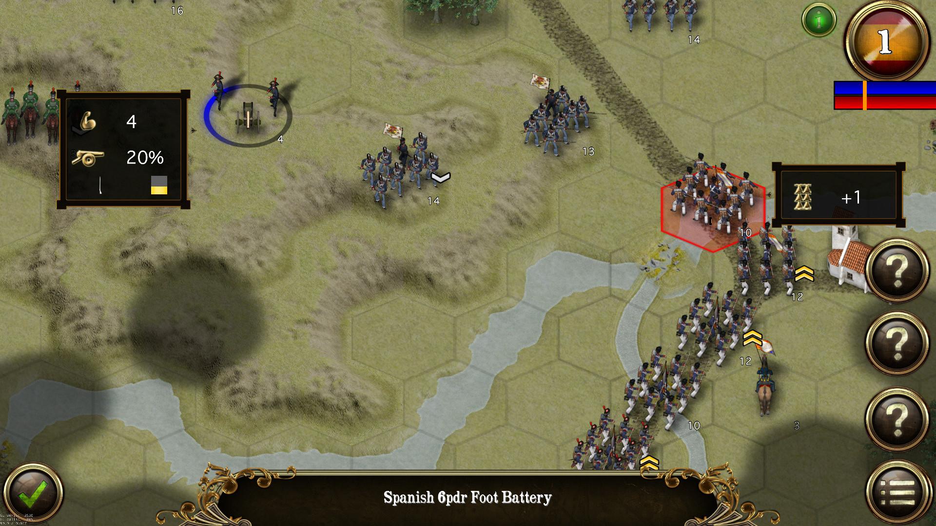 اسکرین شات 2 بازی Peninsular War Battles