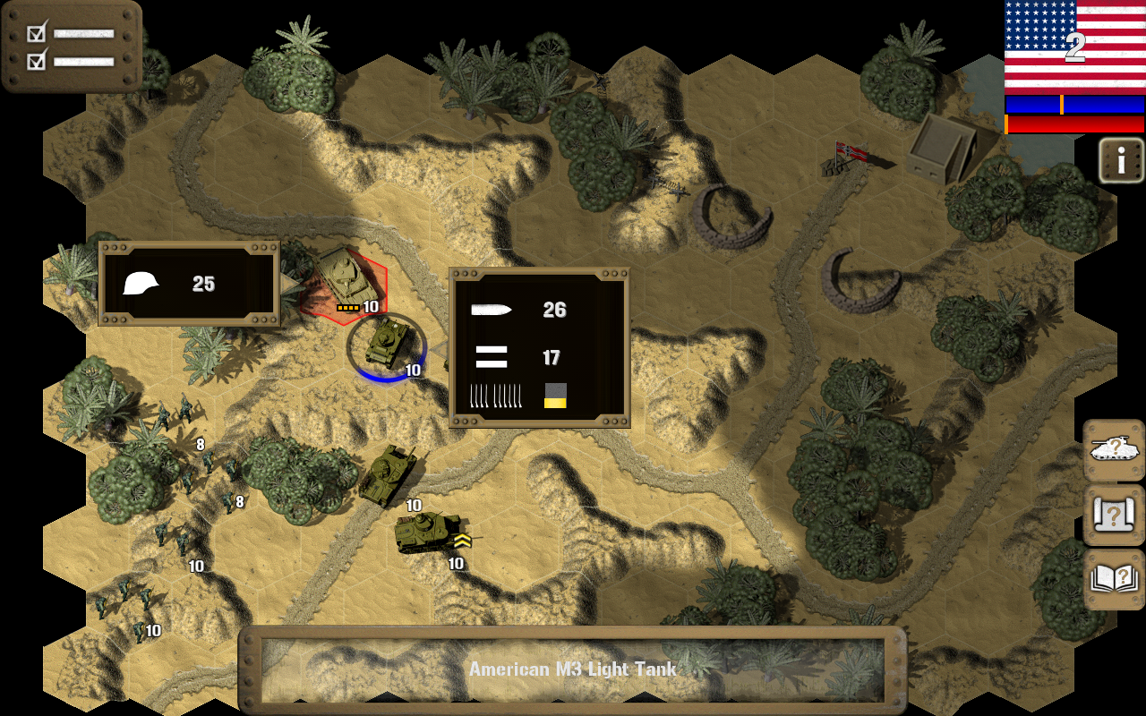 اسکرین شات 4 بازی Tank Battle: North Africa