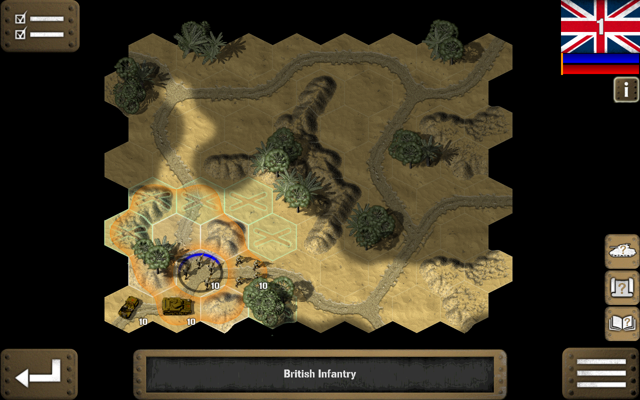 اسکرین شات 5 بازی Tank Battle: North Africa