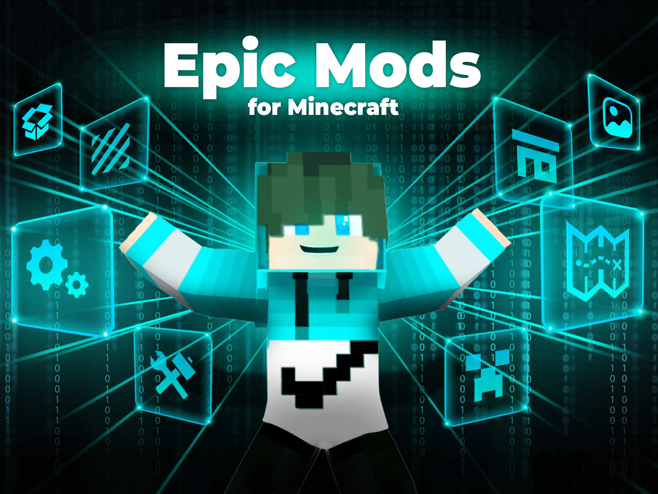 اسکرین شات 1 برنامه Mods for Minecraft: Maps, Skin