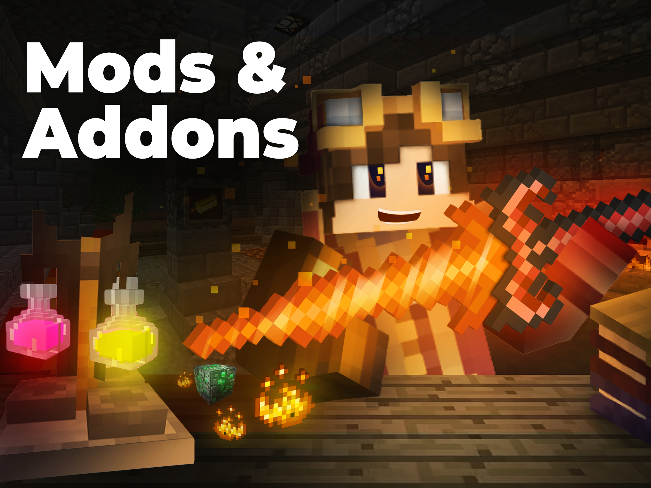 اسکرین شات 2 برنامه Mods for Minecraft: Maps, Skin