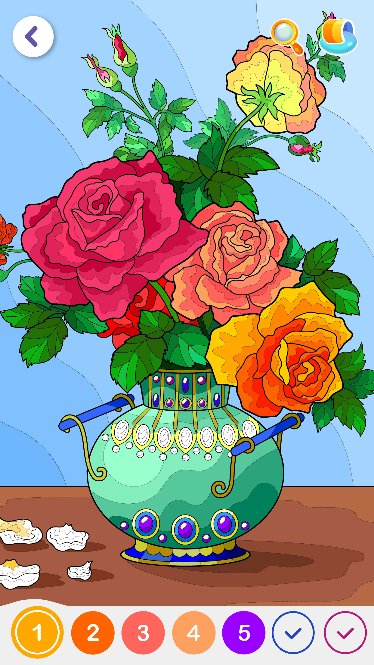 اسکرین شات 7 بازی Hey Color Paint by Number Art