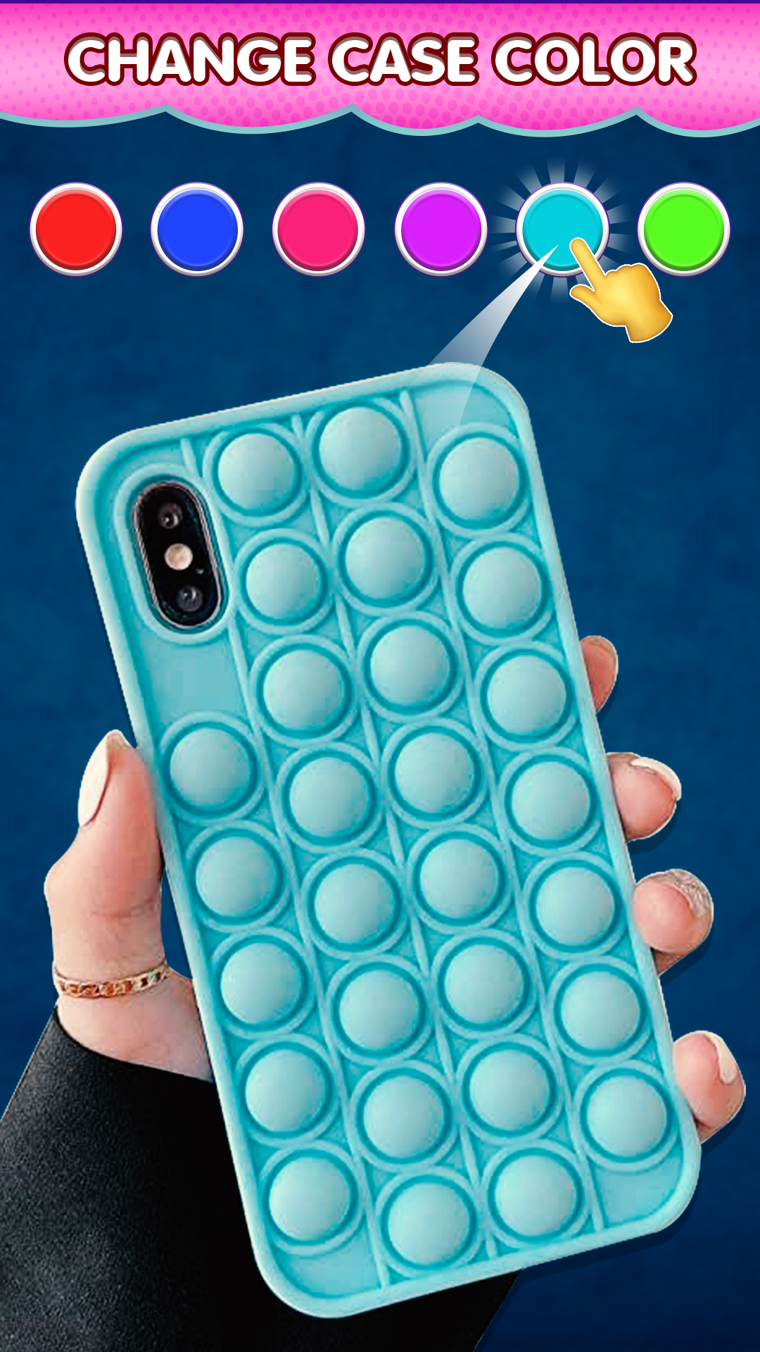 اسکرین شات 4 بازی Pop it Phone Case Diy 3D Game