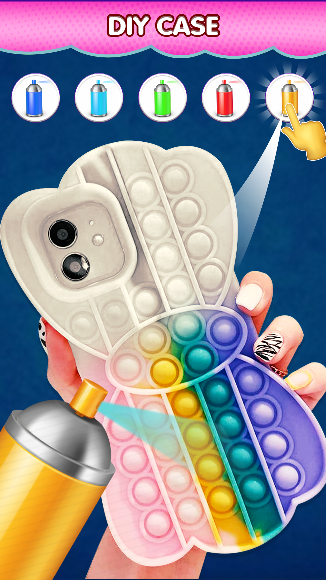 اسکرین شات 7 بازی Pop it Phone Case Diy 3D Game