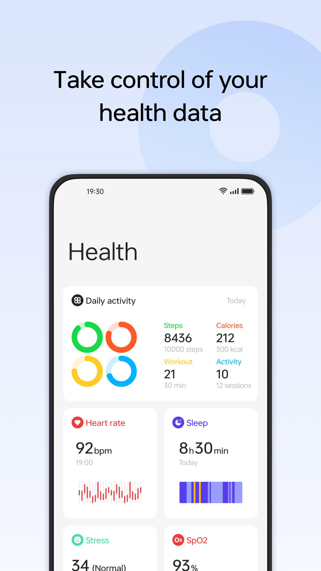 اسکرین شات 2 برنامه OHealth