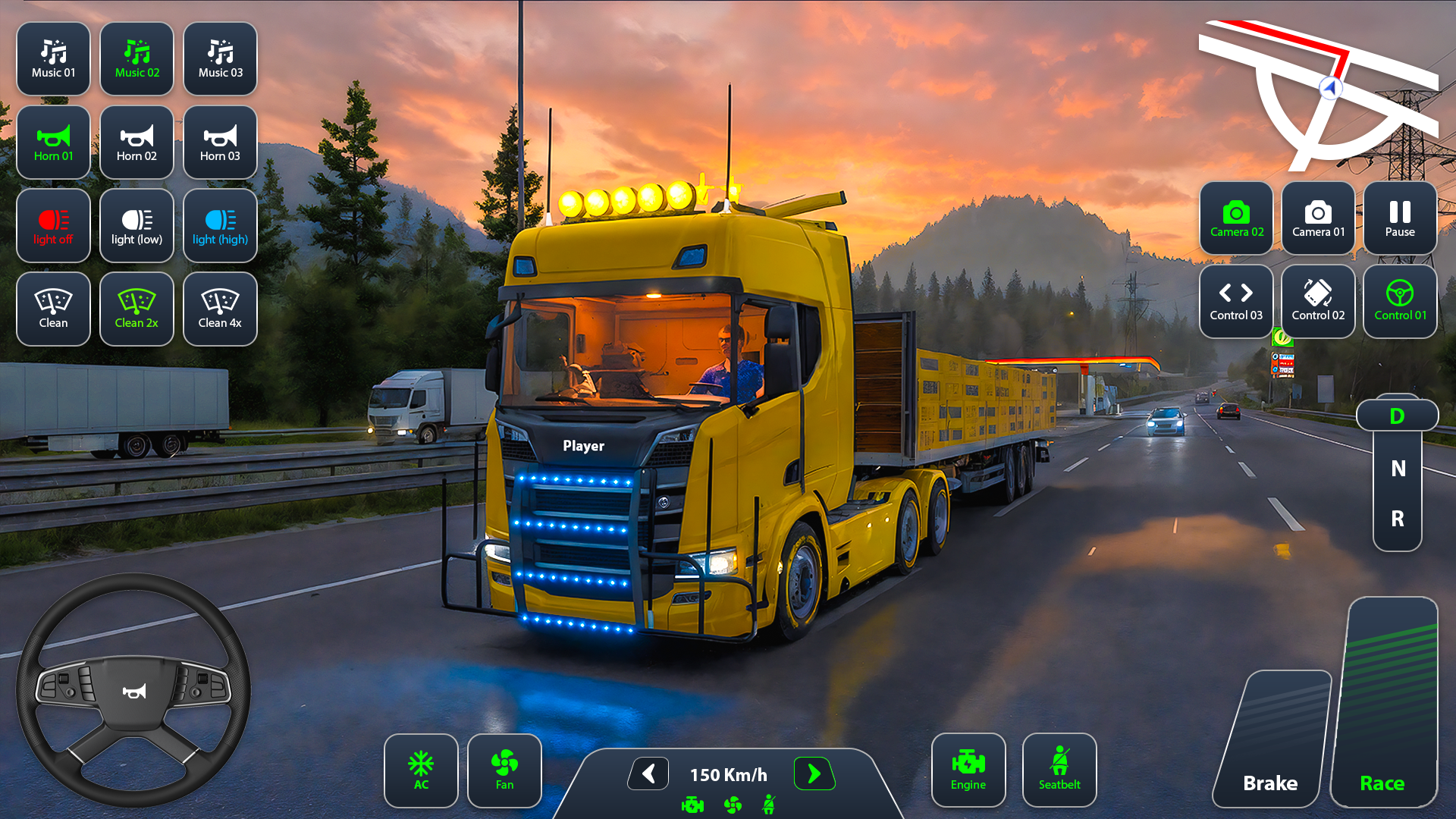 اسکرین شات 2 بازی Extreme Truck Game Simulator