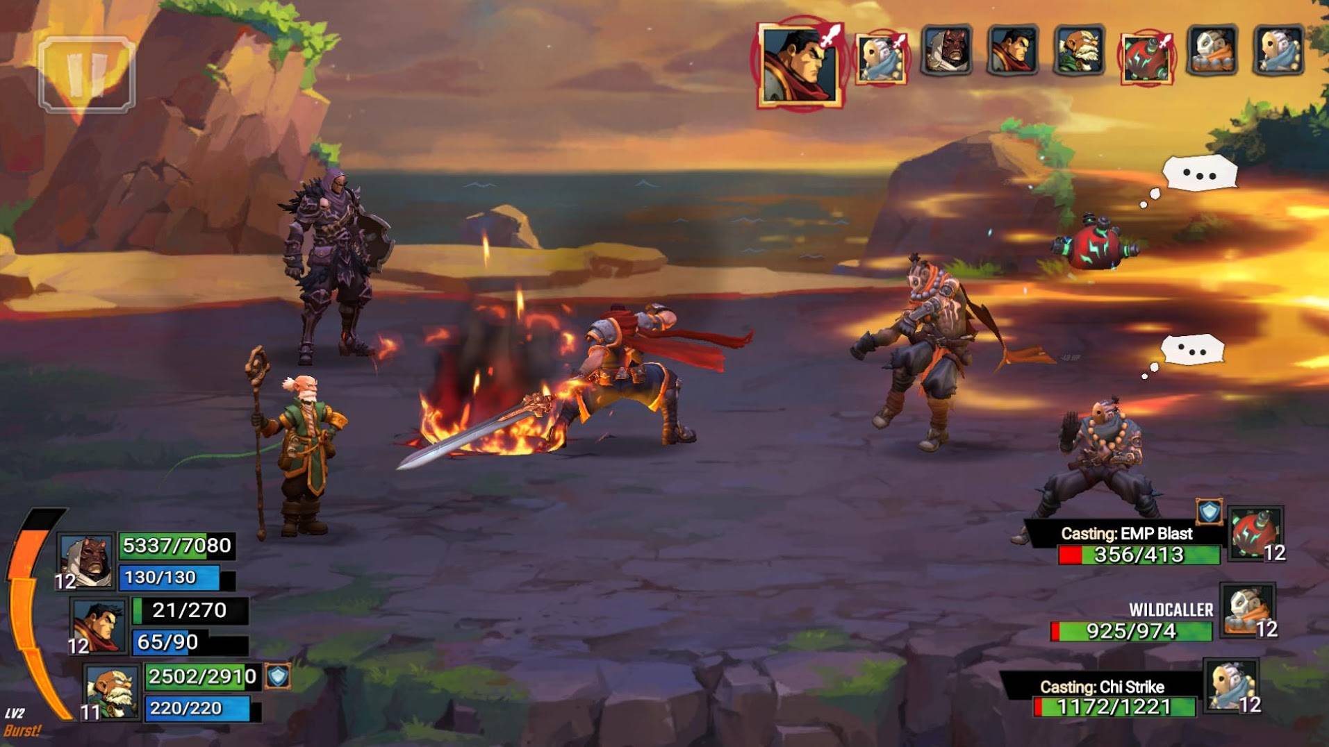 اسکرین شات 1 بازی Battle Chasers: Nightwar