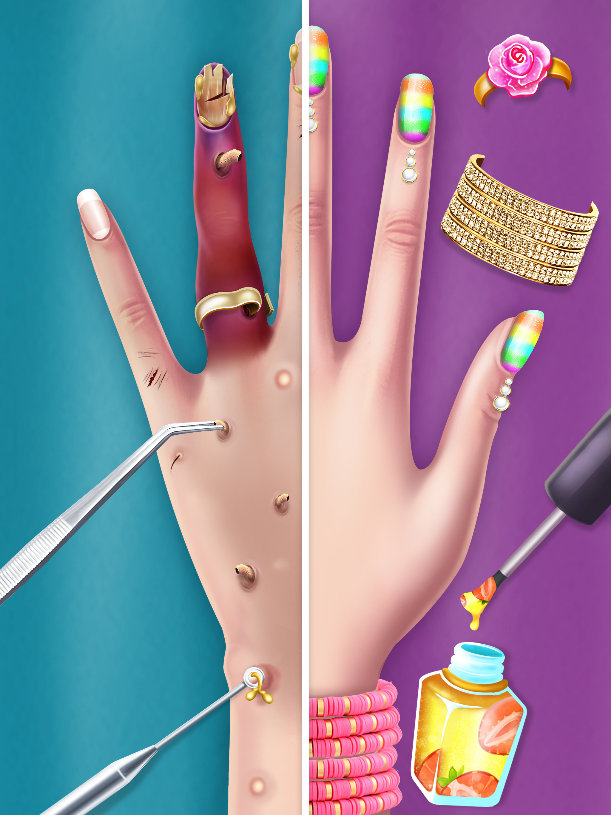 اسکرین شات 7 بازی Makeup & Makeover ASMR Game