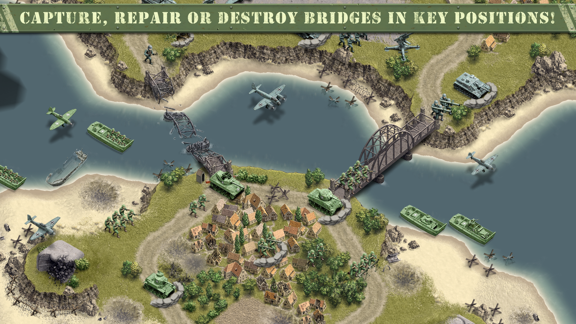 اسکرین شات 6 بازی 1944 Burning Bridges