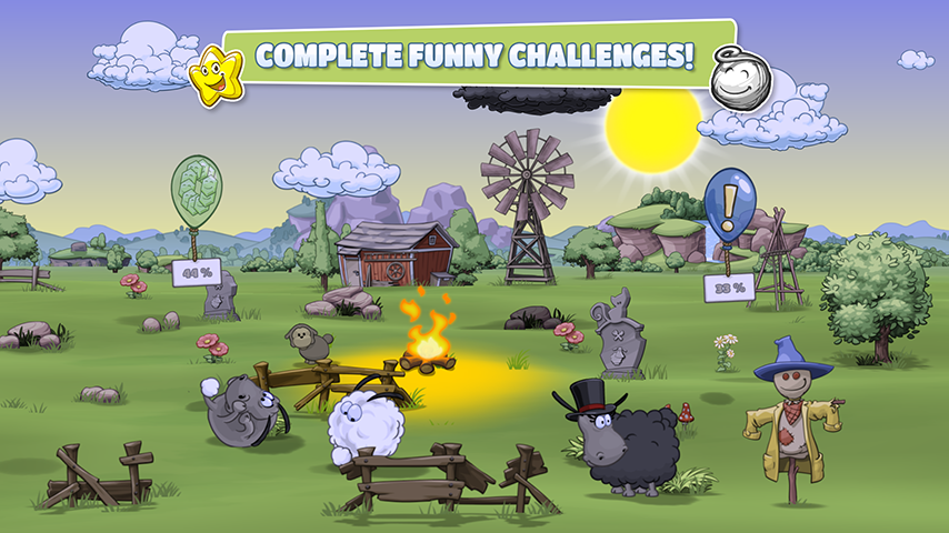 اسکرین شات 4 بازی Clouds & Sheep 2