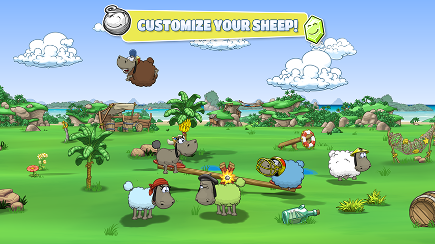 اسکرین شات 6 بازی Clouds & Sheep 2