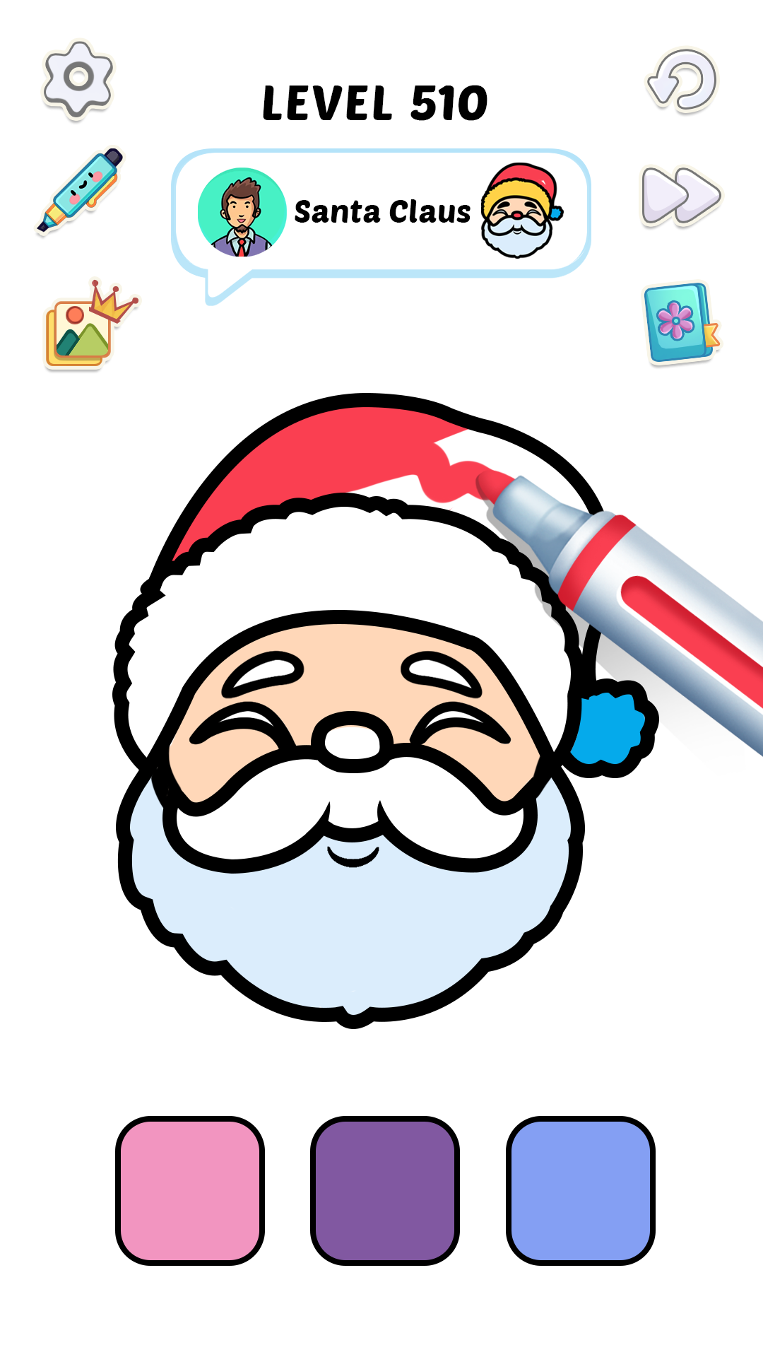 اسکرین شات 1 بازی Drawing and Coloring ASMR Game