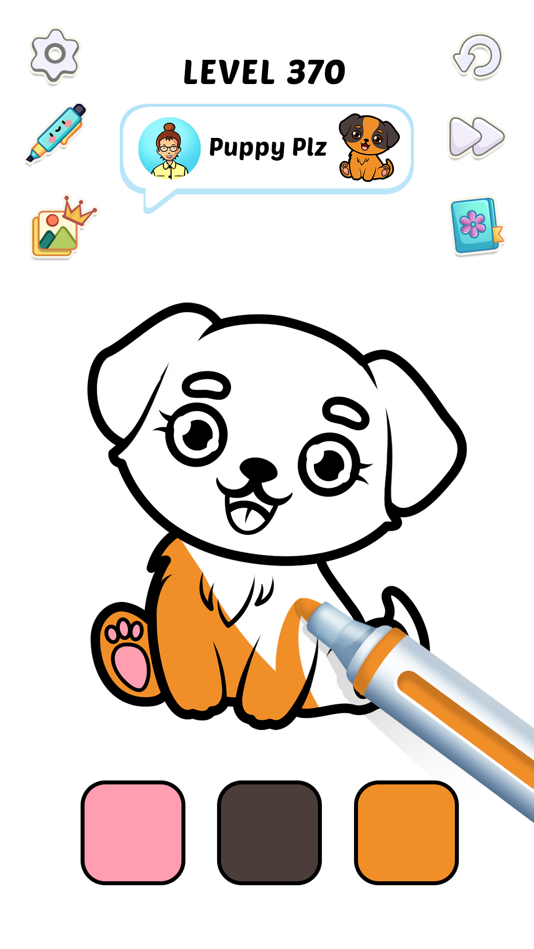 اسکرین شات 3 بازی Drawing and Coloring ASMR Game