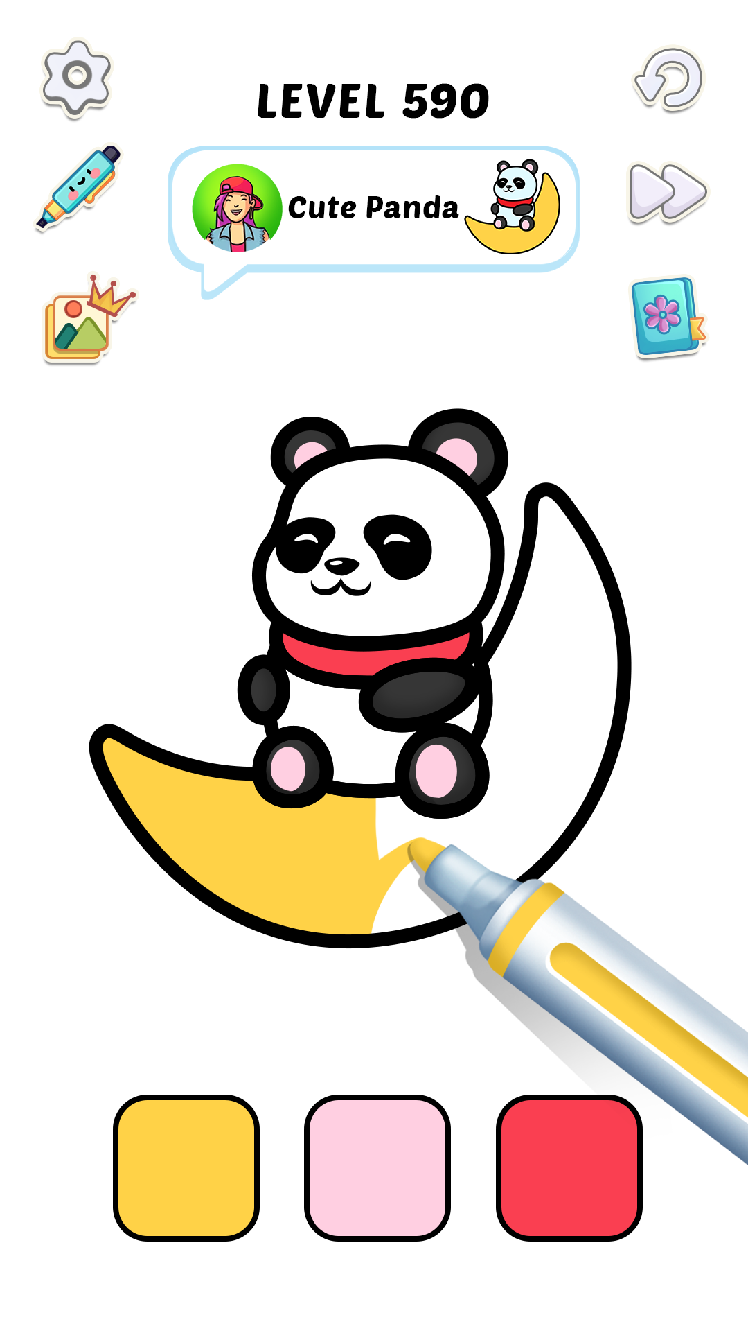 اسکرین شات 5 بازی Draw & Color: Coloring ASMR