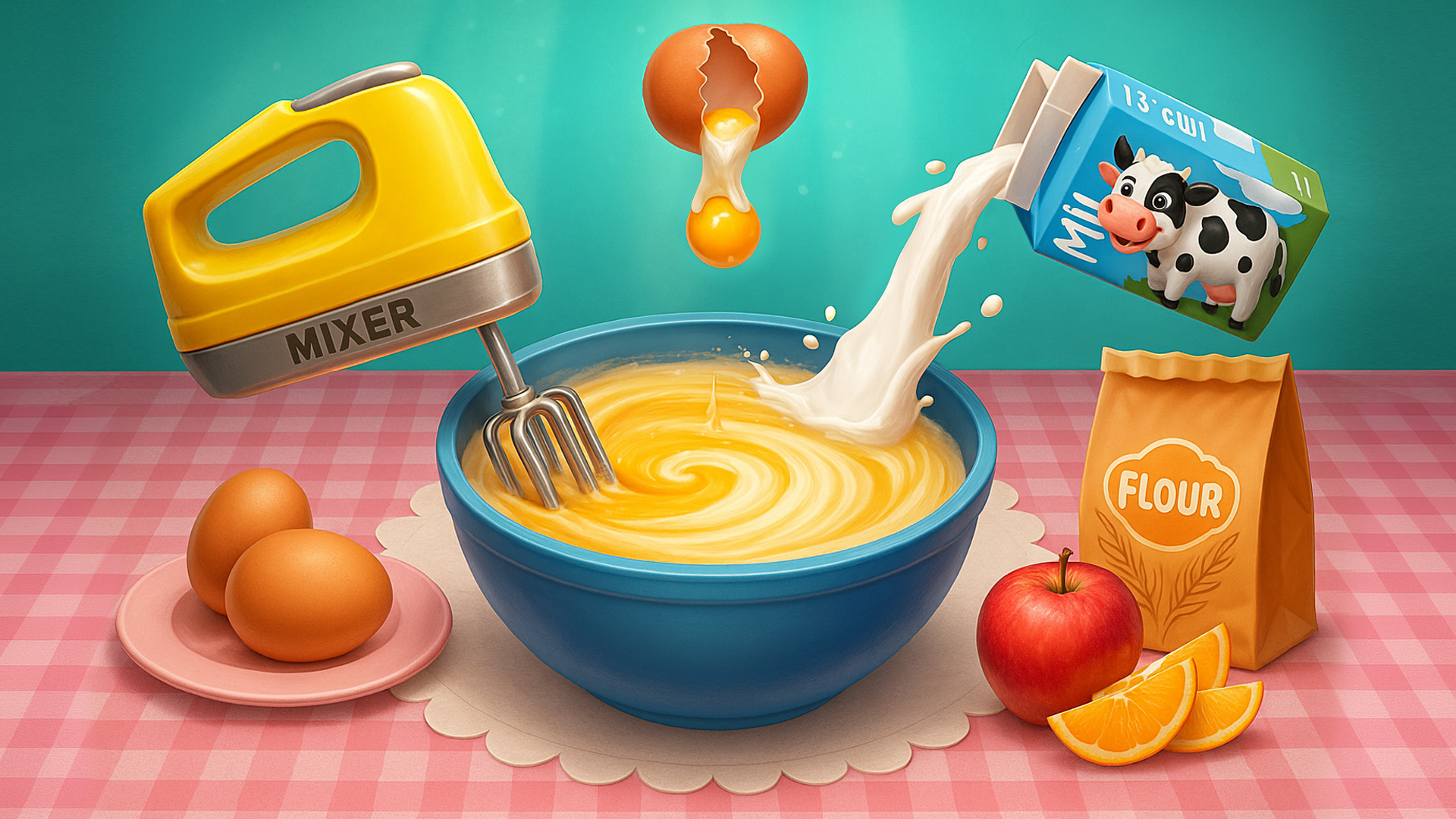 اسکرین شات 1 بازی Cake Maker DIY: Baking Games