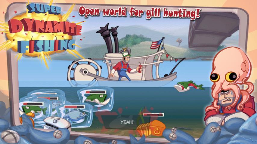 اسکرین شات 2 بازی Super Dynamite Fishing