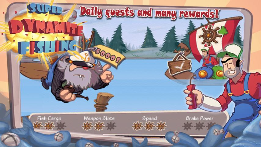 اسکرین شات 4 بازی Super Dynamite Fishing