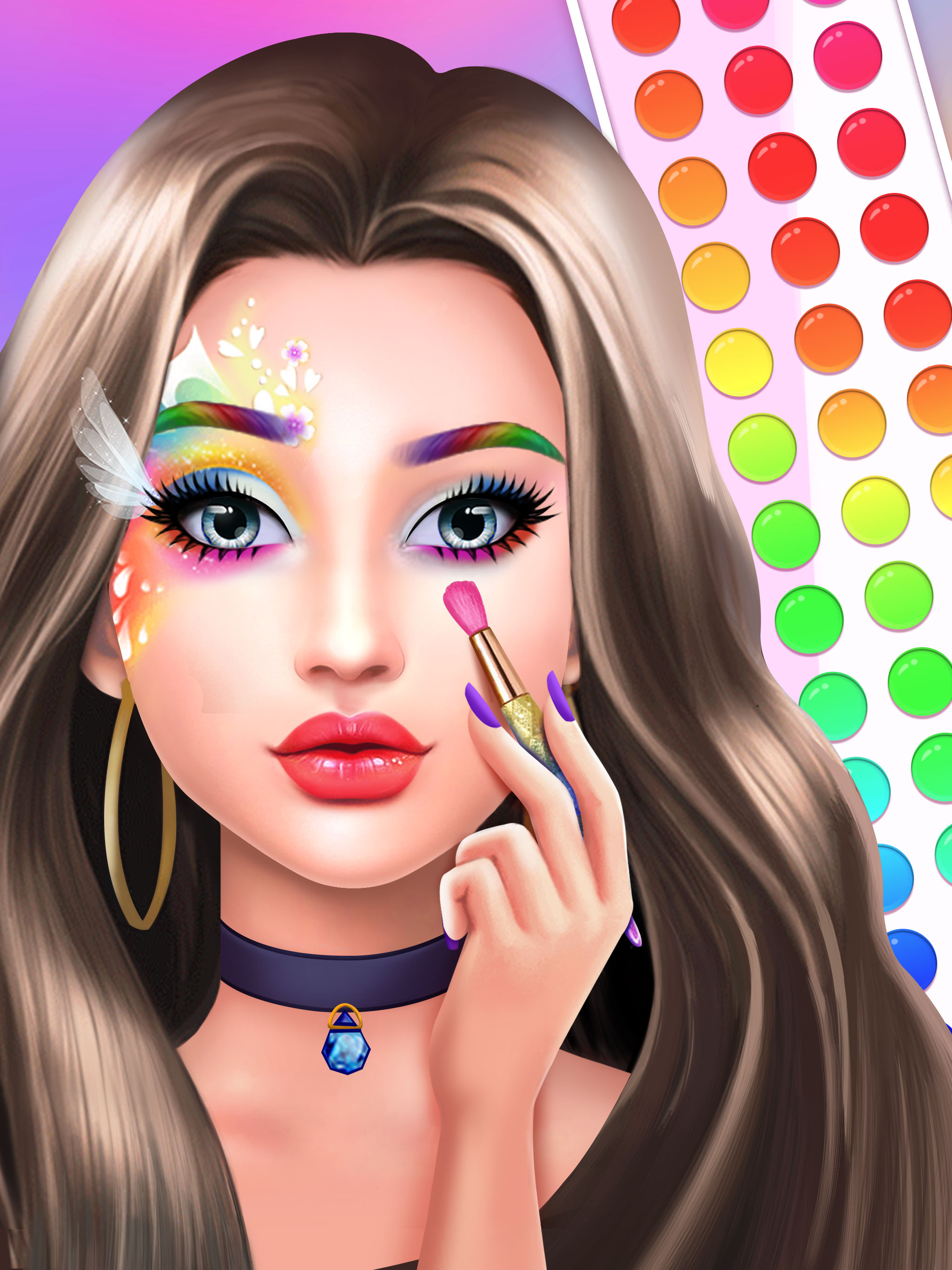 اسکرین شات 2 برنامه Eye Art: Beauty Makeup Artist