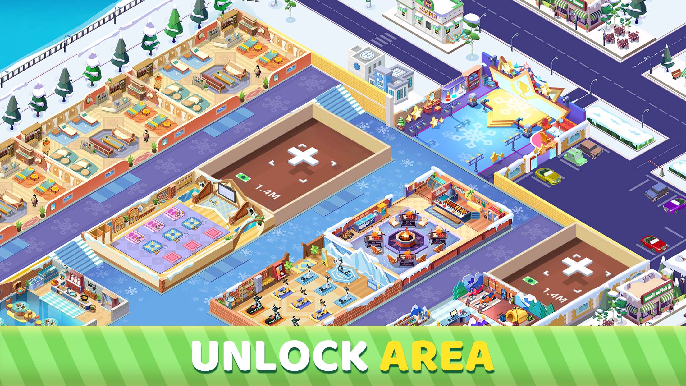 اسکرین شات 2 بازی Fitness Club Tycoon