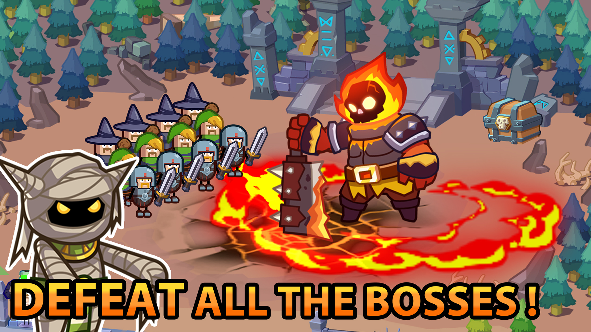 اسکرین شات 3 بازی Hero Making Tycoon: Idle Games