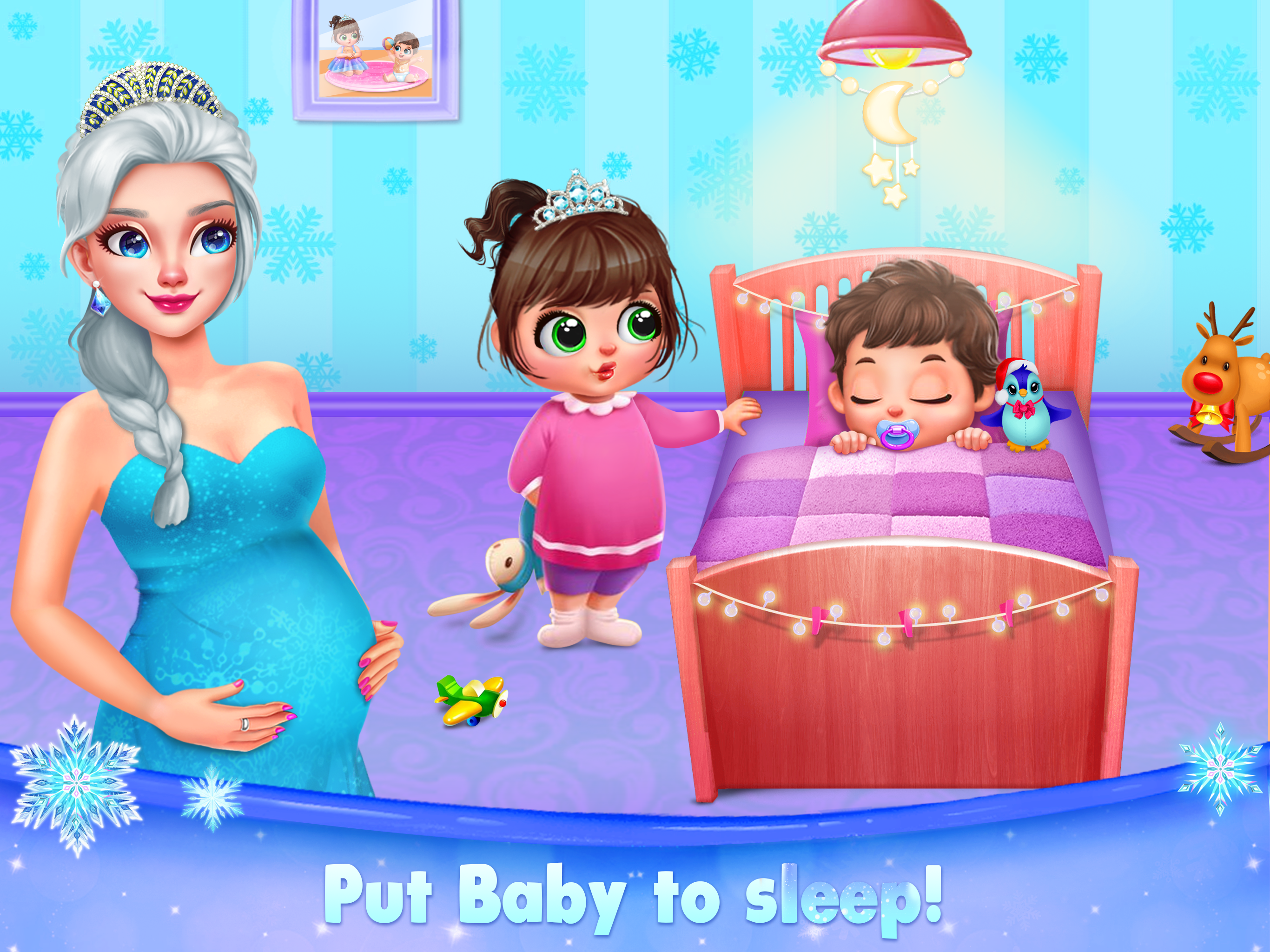 اسکرین شات 1 بازی Ice Princess Mommy Baby Twins