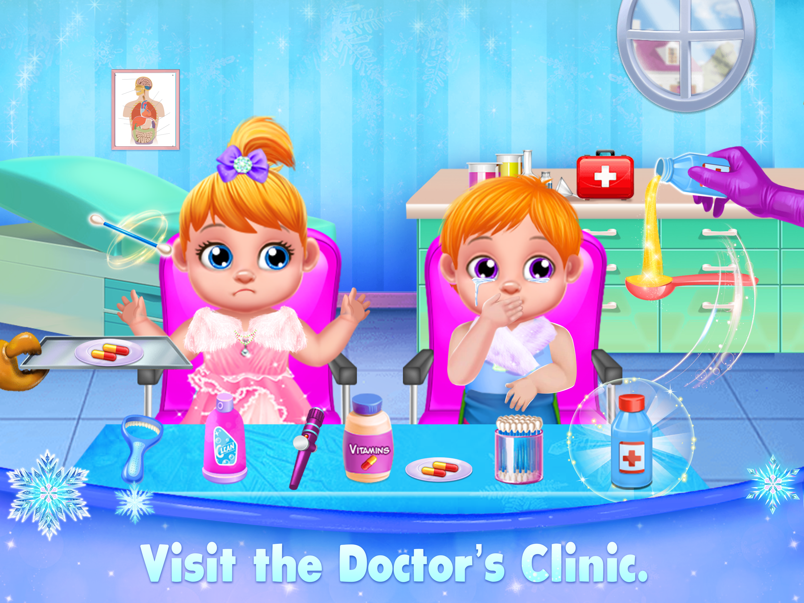اسکرین شات 2 بازی Ice Princess Mommy Baby Twins