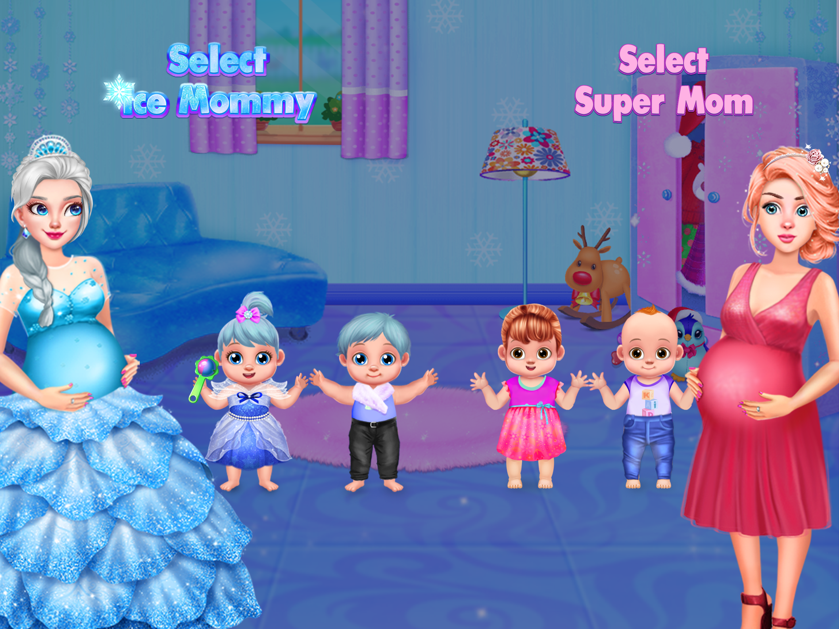 اسکرین شات 5 بازی Ice Princess Mommy Baby Twins