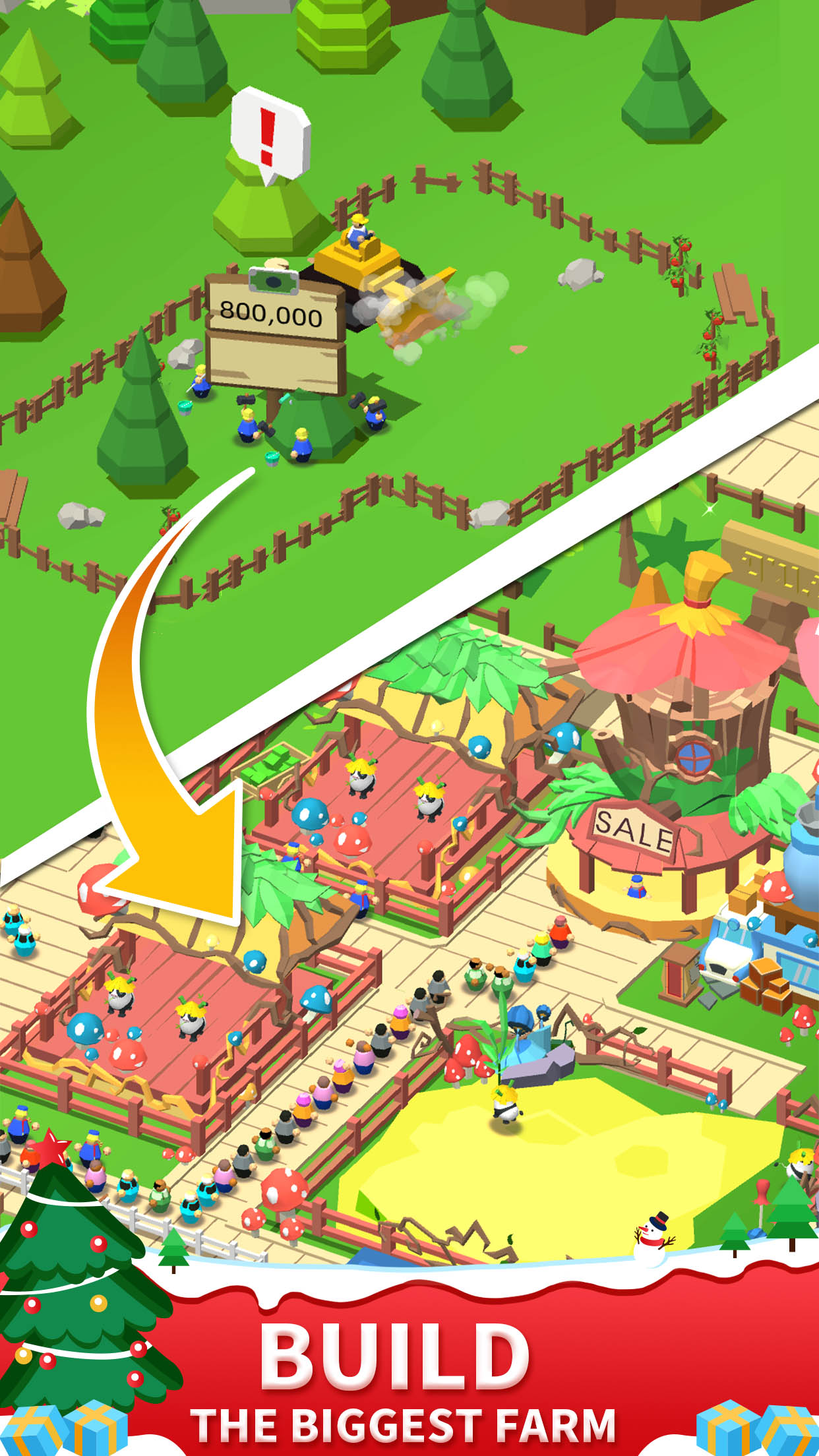 اسکرین شات 1 بازی Idle Leisure Farm - Cash Click
