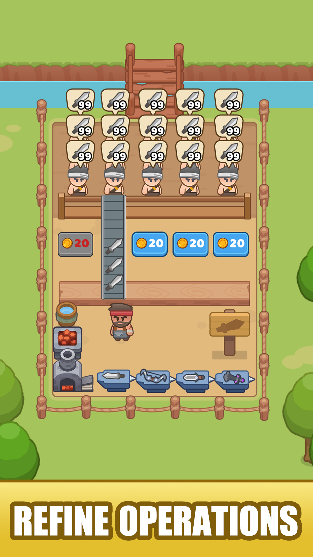 اسکرین شات 2 بازی Idle Weapon Shop