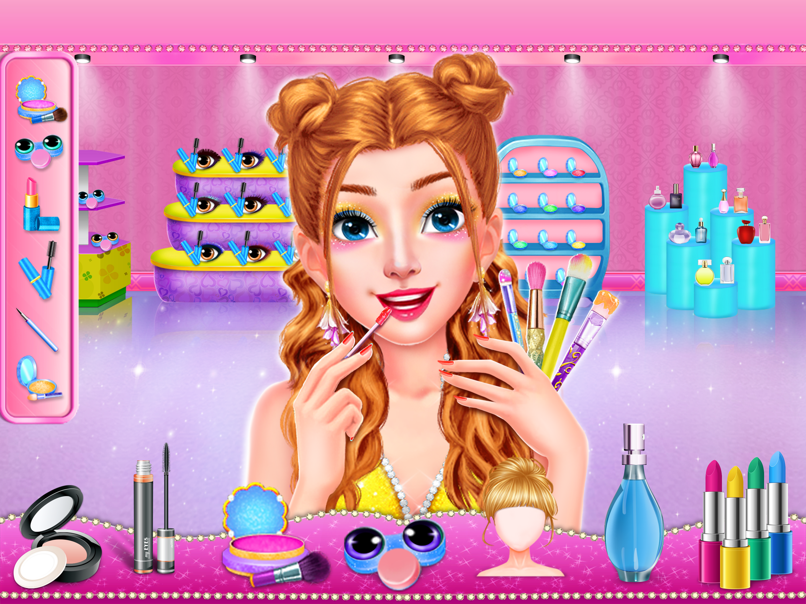 اسکرین شات 5 برنامه Rich Shopping Mall Girl Games