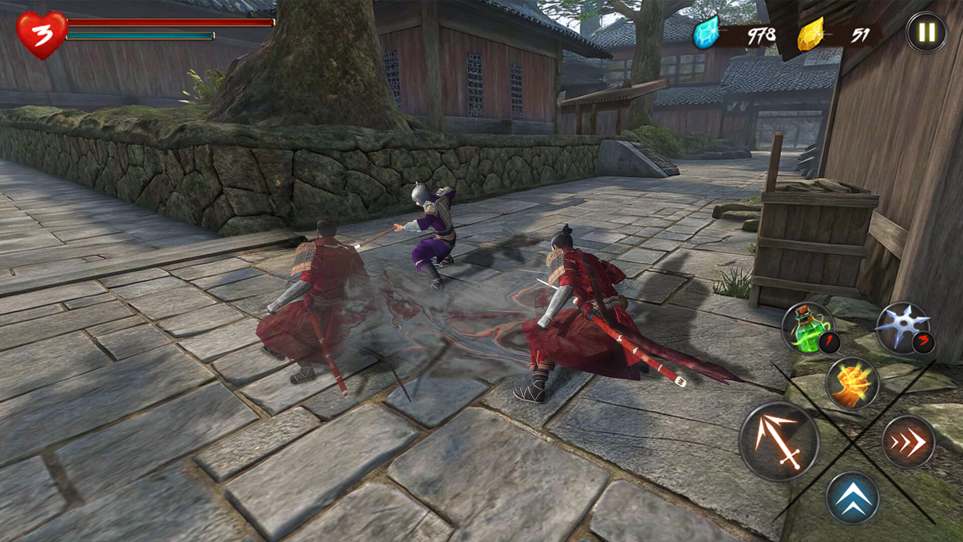 اسکرین شات 6 بازی Takashi Ninja Samurai Game