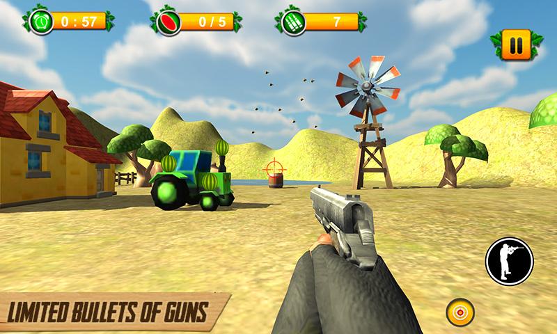اسکرین شات 2 بازی Shoot The Watermelon