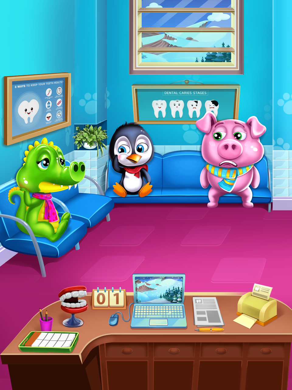 اسکرین شات 4 بازی Pet Doctor: Dentist Games