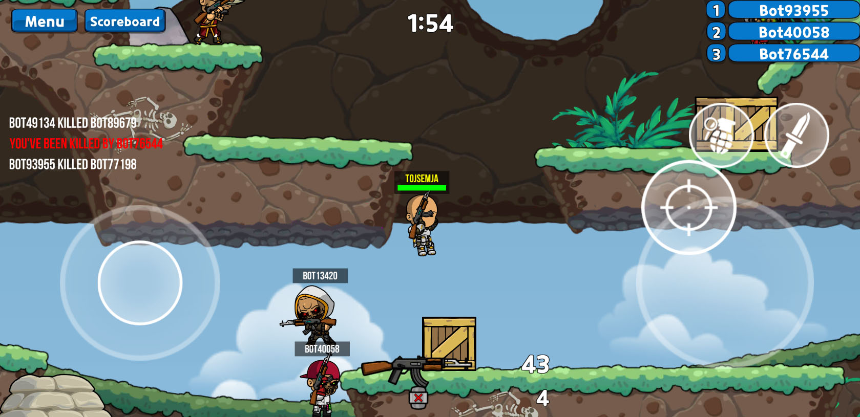 اسکرین شات 2 بازی Brutal Dude Militia : Hero War
