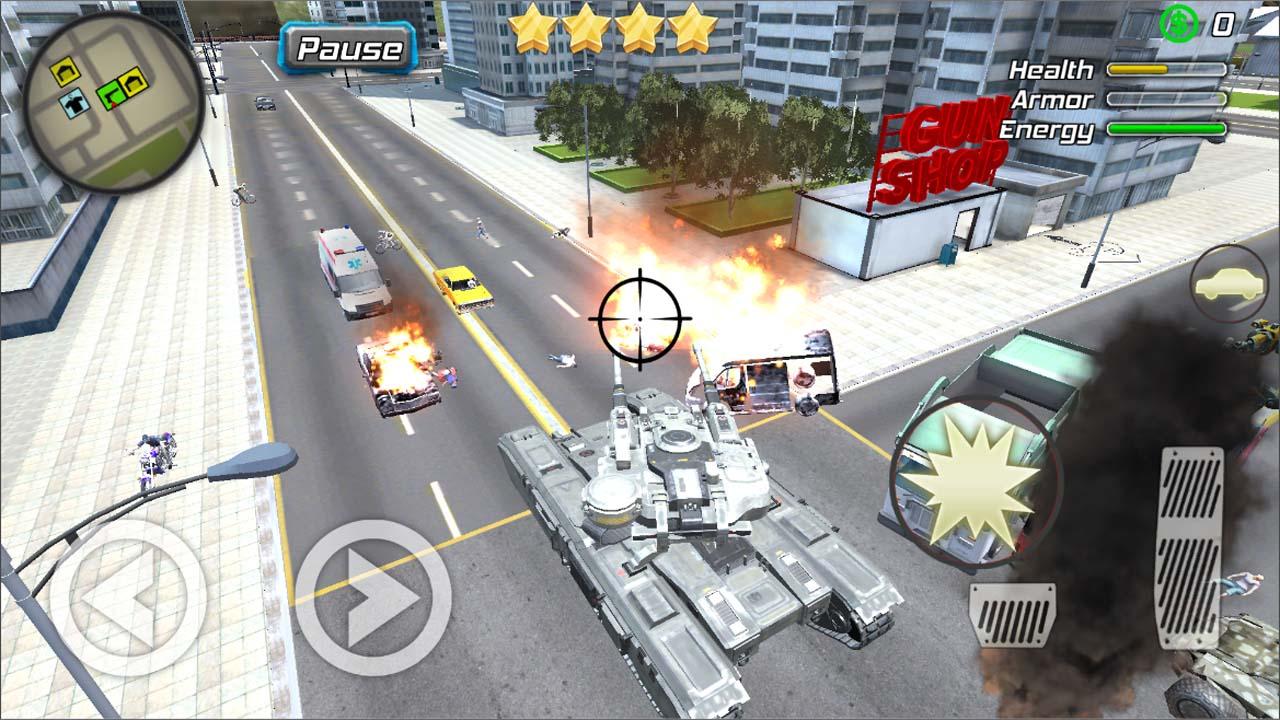 اسکرین شات 5 بازی Crime Angel Superhero Vegas