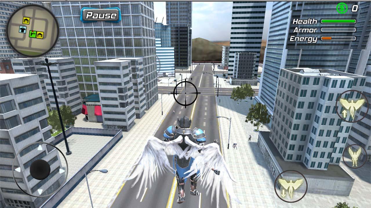 اسکرین شات 1 بازی Crime Angel Superhero Vegas