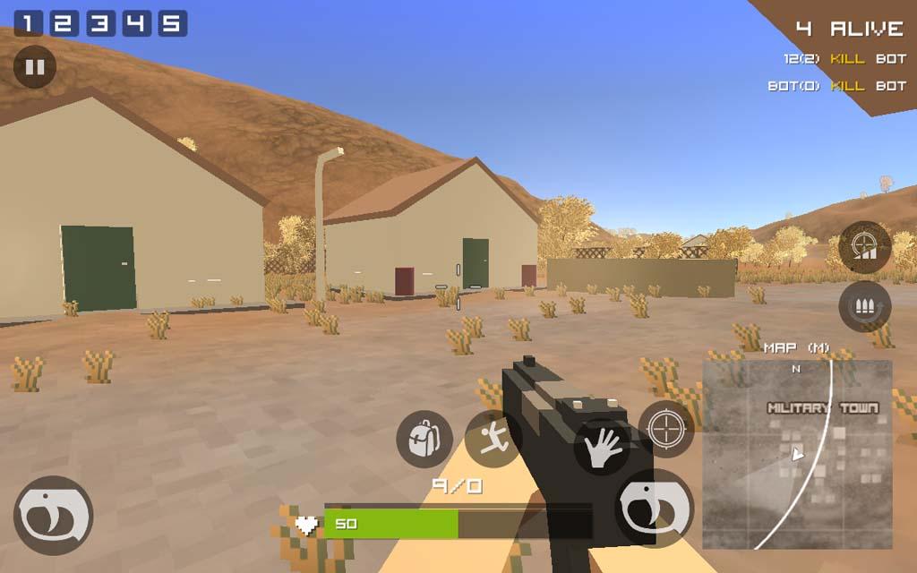 اسکرین شات 6 بازی Grand Pixel Royale Battle 3D
