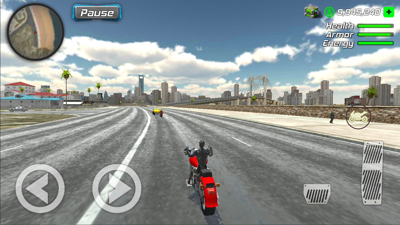اسکرین شات 5 بازی Rope Wing Hero Gangster Vegas