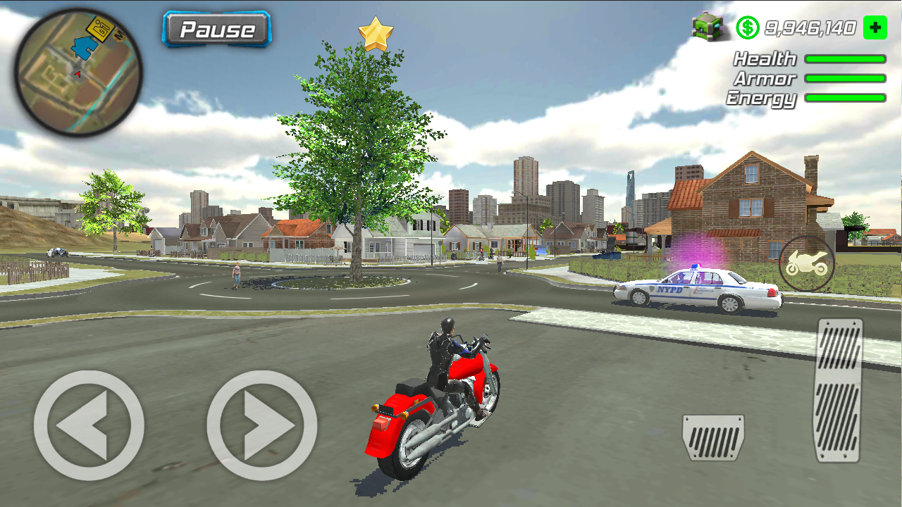 اسکرین شات 4 بازی Rope Wing Hero Gangster Vegas