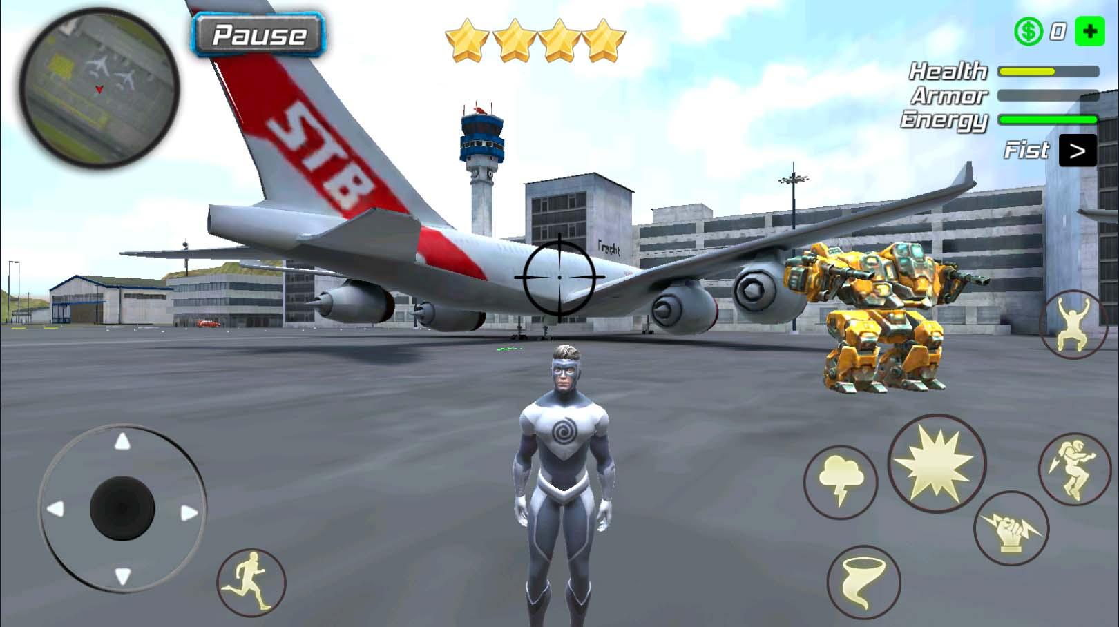 اسکرین شات 8 بازی Hurricane Superhero Tornado