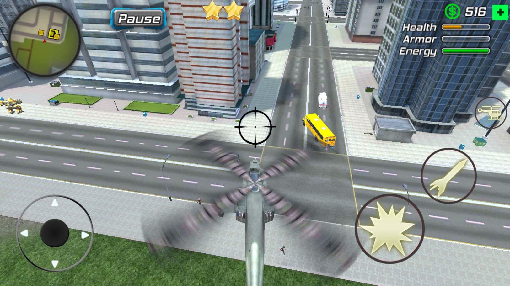 اسکرین شات 7 بازی Super Crime Iron Hero Robot