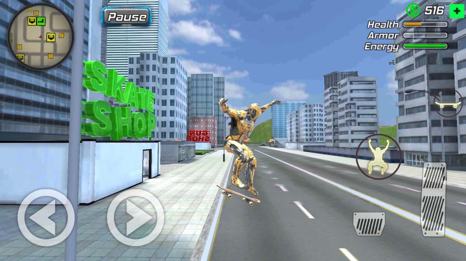 اسکرین شات 1 بازی Super Crime Iron Hero Robot
