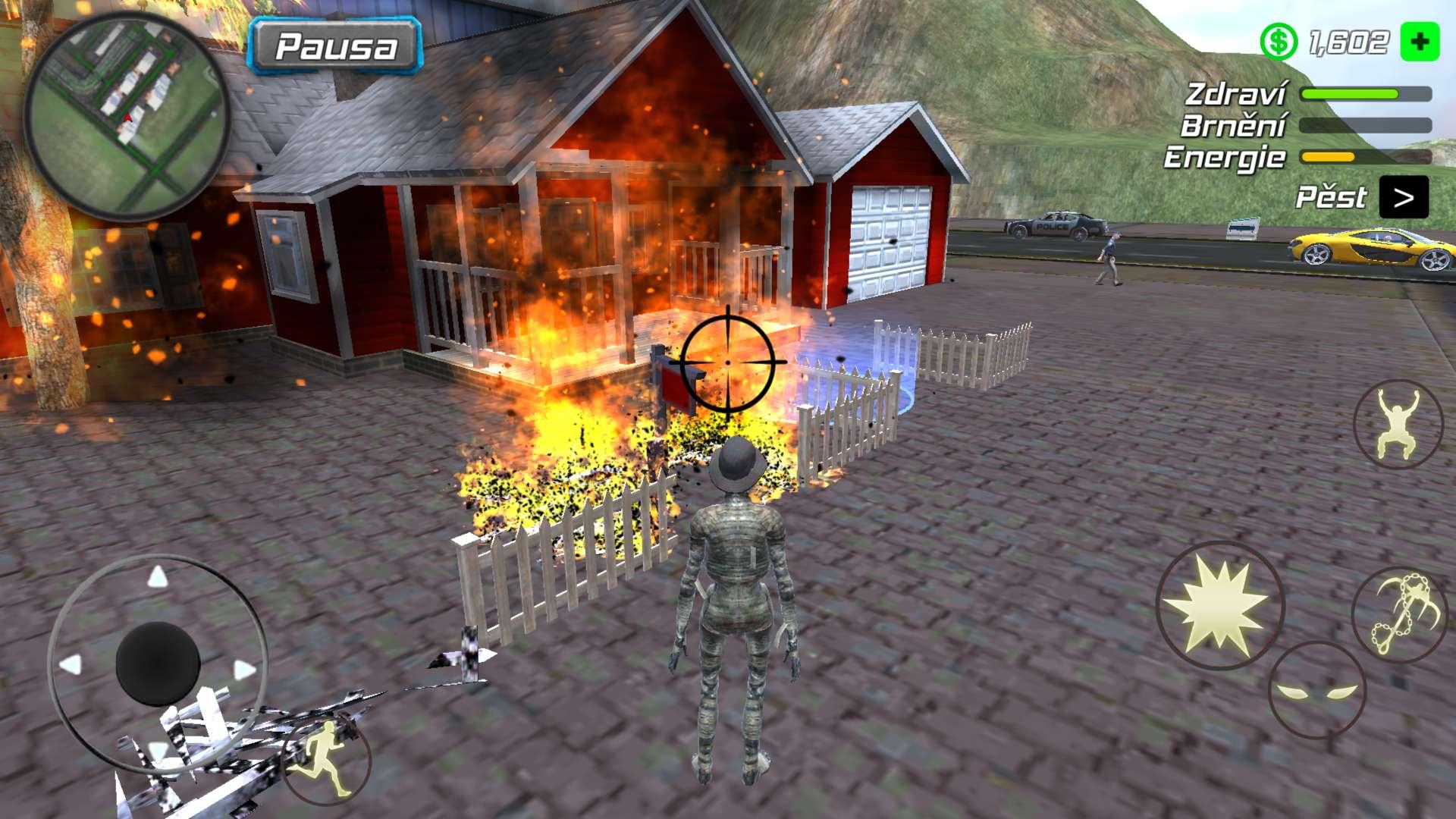 اسکرین شات 4 بازی Rope Mummy Crime Simulator